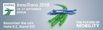 InnoTrans 2018, Berlin, 18.-21. September