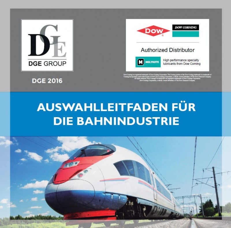 Neue Broschüre - Auswahlleitfaden für die Bahnindustrie